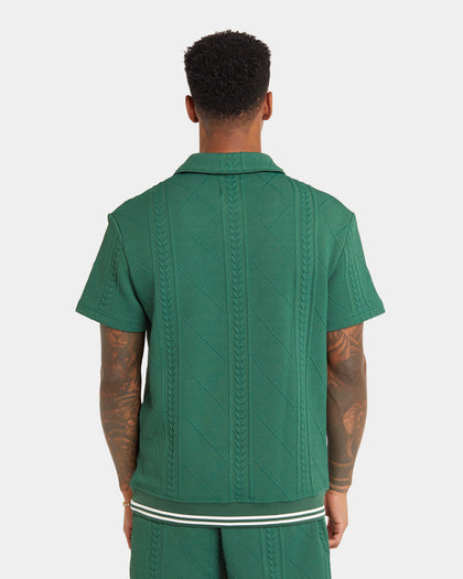 XXIII Danny Knit Polo Shirt Dark Green