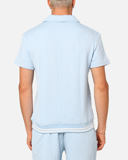 XXIII Danny Knit Polo Shirt Sky Blue