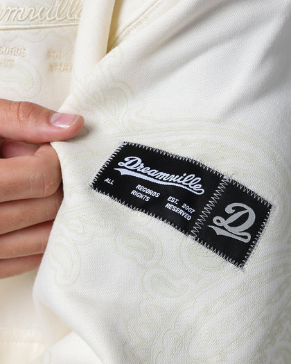 Dreamville Records Hoodie Cream