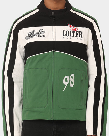 Loiter Motor Jacket Green