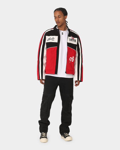 Loiter Motor Jacket Red