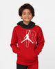 Jordan Kids' Lucid Dreams Fleece Hoodie Gym Red