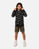 Jordan Kids' Essential AOP Pullover Hoodie Black