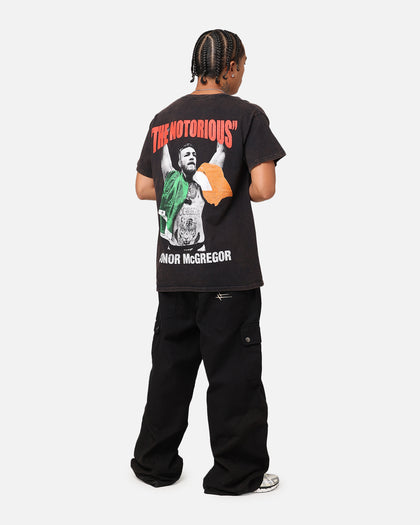 UFC By Goat Crew Conor McGregor Vintage T-Shirt Black Wash