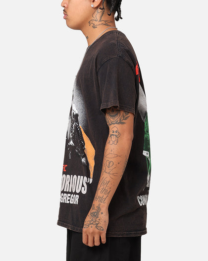 UFC By Goat Crew Conor McGregor Vintage T-Shirt Black Wash