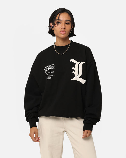 Loiter Art Studio Crewneck Black