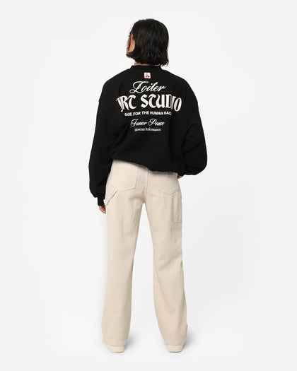 Loiter Art Studio Crewneck Black