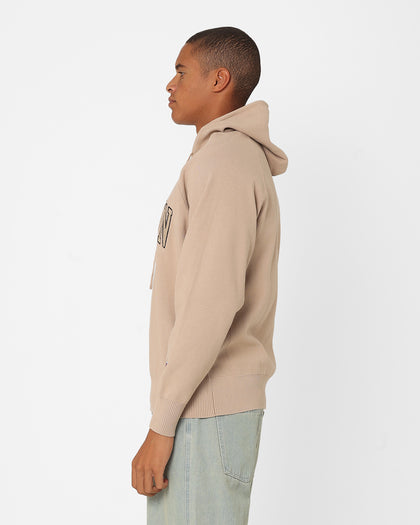 Champion LFS Knitted Hoodie Cafe Latte