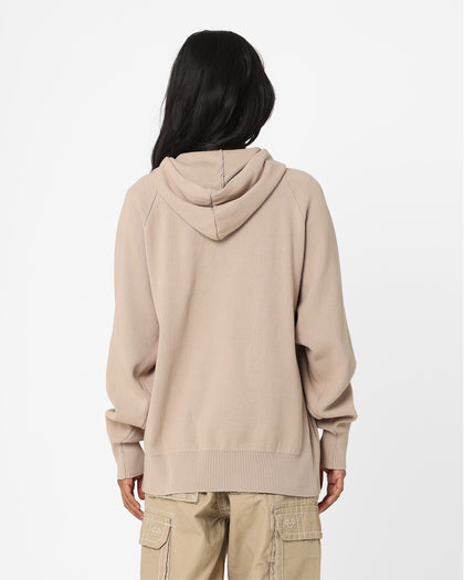 Champion LFS Knitted Hoodie Cafe Latte