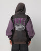 Loiter Splinter Hoodie Charcoal/Purple