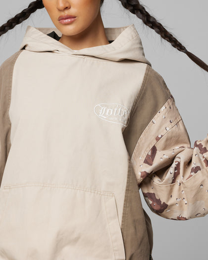 Loiter Splinter Hoodie Desert Camo