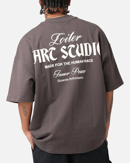 Loiter Art Studio Premium T-Shirt Grey