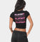 Playboy Women's Stack Baby T-Shirt Black