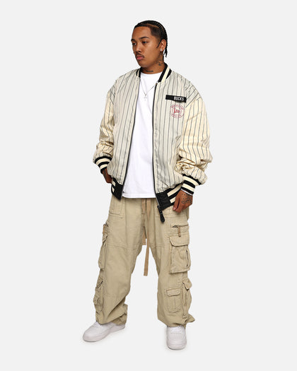 New Era X Alpha Industries Milwaukee Bucks L-2B Bomber Jacket Black