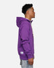 New Era X Alpha Industries Los Angeles Lakers Zipper Hoodie Purple