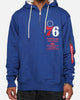 New Era X Alpha Industries Philadelphia 76ers Zipper Hoodie Blue