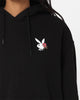 Playboy Flowers Hoodie Black