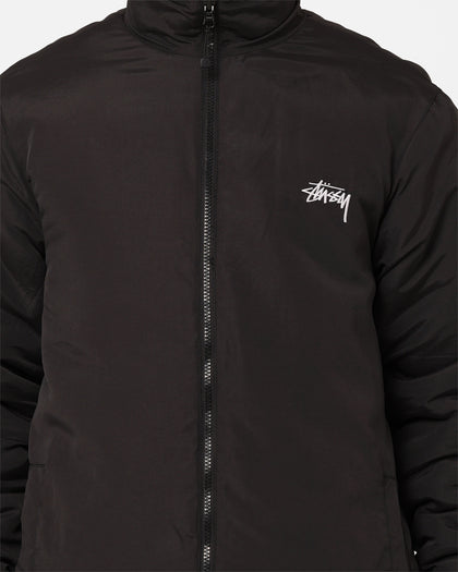 Stussy Ball Fleece Reversible Jacket Orange/Black