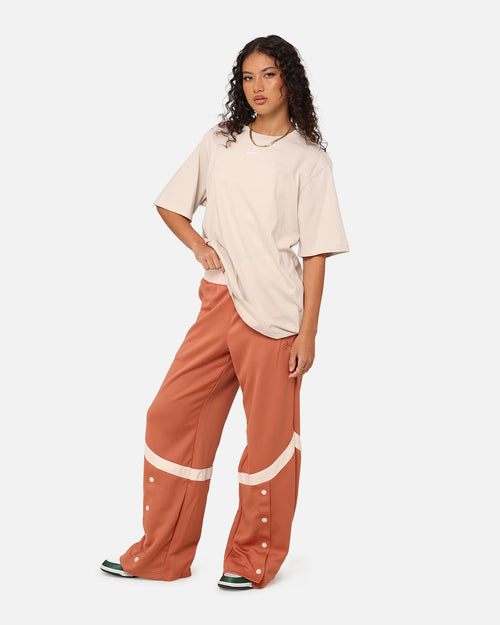 Nike Women's Sportswear Essentials T-Shirt Light Orewood Brown/White