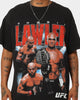 UFC By Goat Crew Robbie Lawler Vintage T-Shirt Black Wash
