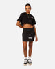 Playboy Women's Butterfly Cropped T-Shirt Black