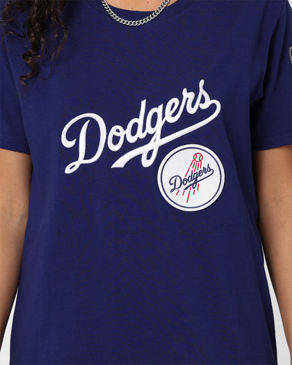 New Era Women's Los Angeles Dodgers Logo Select T-Shirt Navy