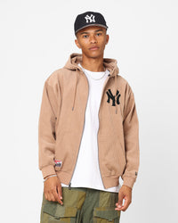 New Era New York Yankees Oversized Zip Hoodie Tumbleweed