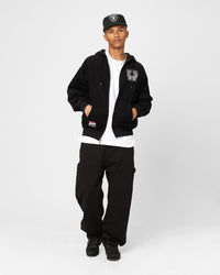 New Era Oakland Raiders Oversized Zip Hoodie Black