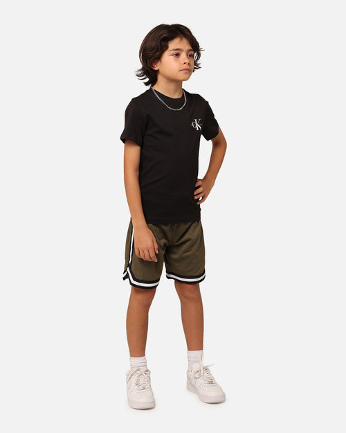 Calvin Klein Kids' Chest Monogram T-Shirt CK Black