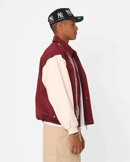 Adidas Metro Varsity Jacket Shadow Red