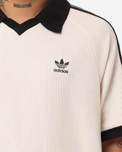 Adidas Adicolour Classics Waffle Q2 Polo T-Shirt Wonder White
