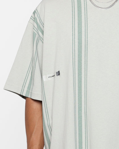 Students Golf Mullinax Knit Stripes T-Shirt Khaki