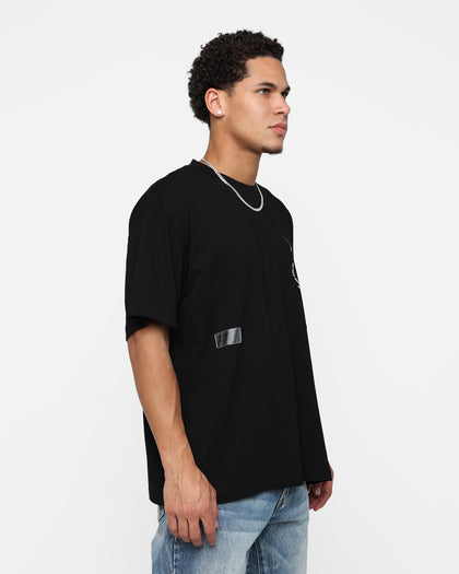 Students Golf Varner Full Fashion Jacquard T-Shirt Black