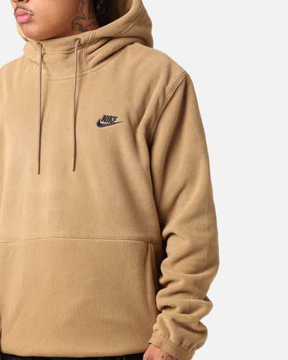 Nike Fleece Winter Pullover Hoodie Dark Driftwood/Black