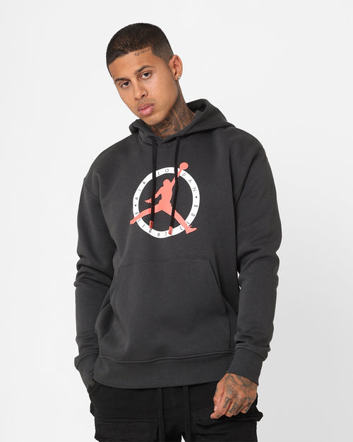 Jordan Flight MVP Graphic Fleece Pullover Hoodie Off Noir
