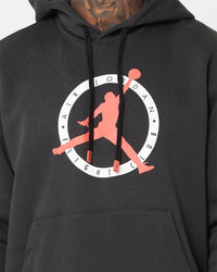 Jordan Flight MVP Graphic Fleece Pullover Hoodie Off Noir