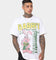 Goat Crew Rabbit RL Football T-Shirt White