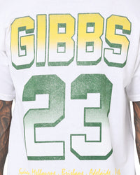 Goat Crew Rabbit RL Football T-Shirt White