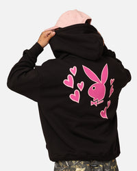 Playboy PB Heart Hoodie Black