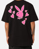 Playboy PB Heart T-Shirt Black