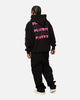 Playboy Side Bunny Stack Hoodie Black