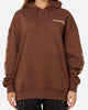 Playboy Side Bunny Stack Hoodie Brown