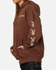 Playboy Side Bunny Stack Hoodie Brown