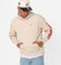 Tommy Jeans Relaxed Pinstripe Hoodie Classic Beige