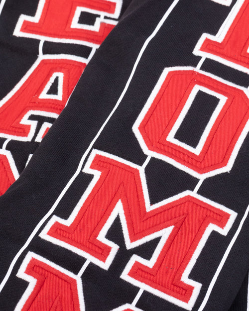 Tommy Jeans Relaxed Pinstripe Hoodie Classic Black