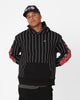 Tommy Jeans Relaxed Pinstripe Hoodie Classic Black