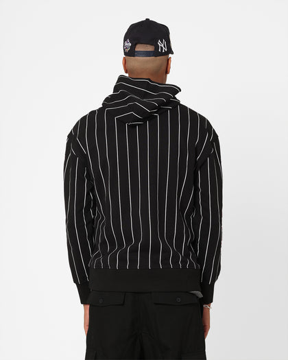 Tommy Jeans Relaxed Pinstripe Hoodie Classic Black