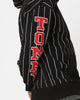 Tommy Jeans Relaxed Pinstripe Hoodie Classic Black