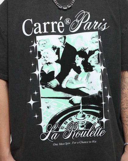 Carré Spin Vintage T-Shirt Black Wash
