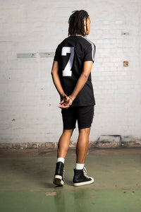 Saint Morta College Lafayette T-Shirt Black/White